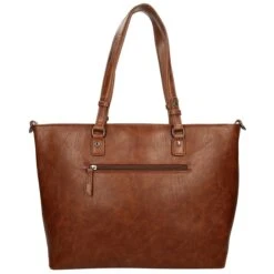 Enrico Benetti Caen Shopper 15'' Cognac -Mode Tassen Winkel image 10024