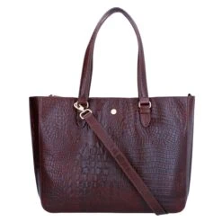 FMME. Caithy 15.6 Workingbag Croco Brown