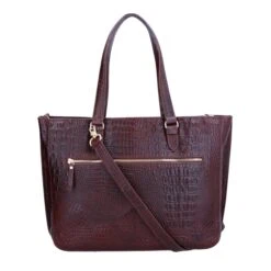 FMME. Caithy 15.6 Workingbag Croco Brown 16 FMME. Caithy 15.6 Workingbag Croco Brown -Mode Tassen Winkel image 10112