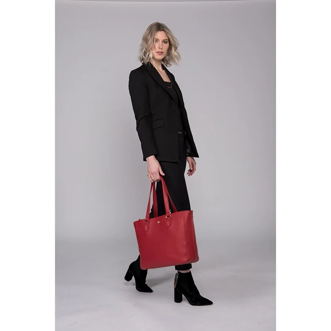 FMME. Caithy 15.6 Workingbag Croco Brown 9 FMME. Caithy 15.6 Workingbag Croco Brown - Afbeelding 9