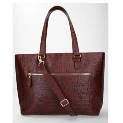 FMME. Caithy 15.6 Workingbag Croco Brown 24 FMME. Caithy 15.6 Workingbag Croco Brown -Mode Tassen Winkel image 10120