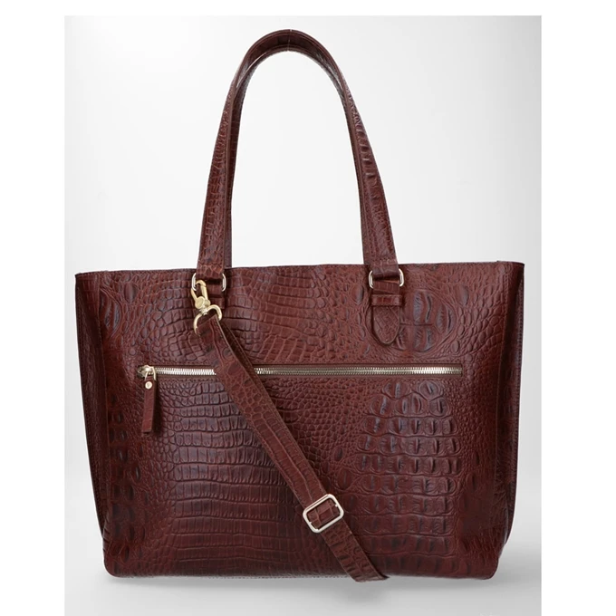 FMME. Caithy 15.6 Workingbag Croco Brown 11 FMME. Caithy 15.6 Workingbag Croco Brown - Afbeelding 11