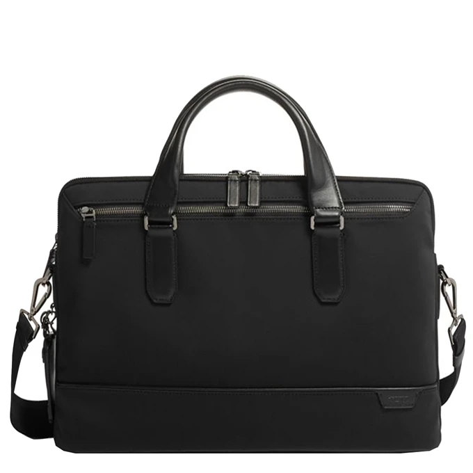Tumi Harrison Sycamore Slim Brief Black 1 Tumi Harrison Sycamore Slim Brief Black