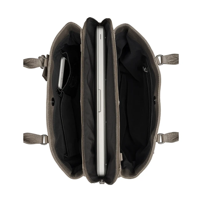 Burkely Casual Carly Workbag 13,3" Grey 4 Burkely Casual Carly Workbag 13,3" Grey - Afbeelding 4