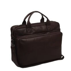 The Chesterfield Brand Jackson Laptoptas Brown