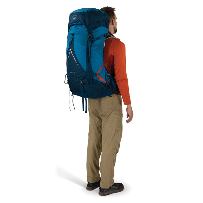 Osprey Atmos AG LT 65 L/XL Night Shift/scoria Blue 3 Osprey Atmos AG LT 65 L/XL Night Shift/scoria Blue - Afbeelding 3