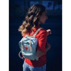 Fjallraven Kanken Mini Cobalt Blue -Mode Tassen Winkel image 10382