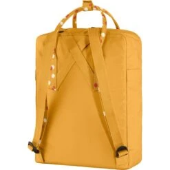 Fjallraven Kanken Ochre-confetti Pattern -Mode Tassen Winkel image 10393