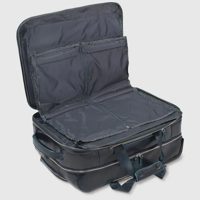 Piquadro Blue Square Cabin Trolley Black 4 Piquadro Blue Square Cabin Trolley Black - Afbeelding 4
