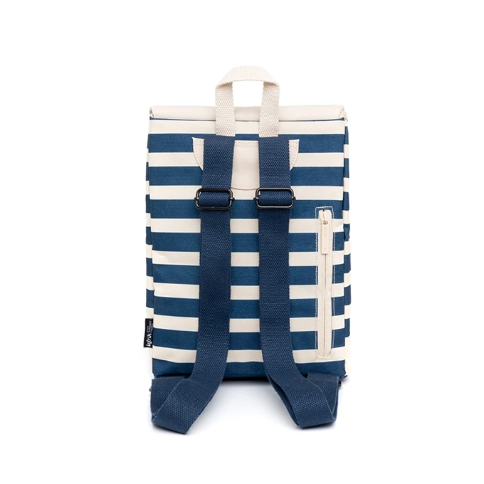 Lefrik Scout Mini Backpack Printed Marine Stripes 2 Lefrik Scout Mini Backpack Printed Marine Stripes - Afbeelding 2