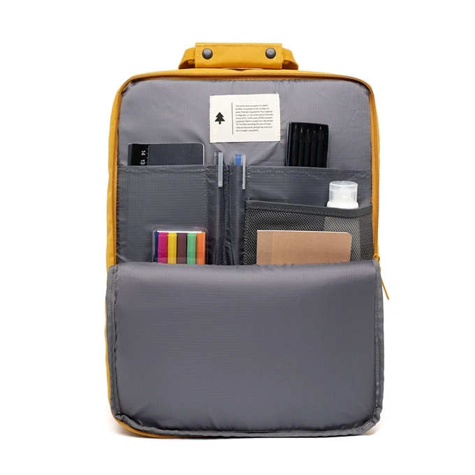 Lefrik Daily Laptop Backpack 15'' New Mustard 4 Lefrik Daily Laptop Backpack 15'' New Mustard - Afbeelding 4