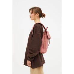 Lefrik Handy Backpack Metal Dusty Pink -Mode Tassen Winkel image 10914