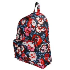 Enrico Benetti Andorra Backpack Red Pink Flower -Mode Tassen Winkel image 10982