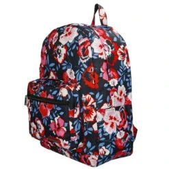 Enrico Benetti Andorra 15'' Laptop Backpack Red Pink Flower -Mode Tassen Winkel image 10987