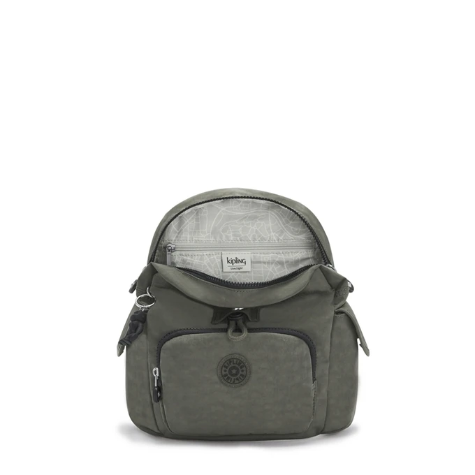 Kipling City Pack Mini Rugzak Green Moss 4 Kipling City Pack Mini Rugzak Green Moss - Afbeelding 4
