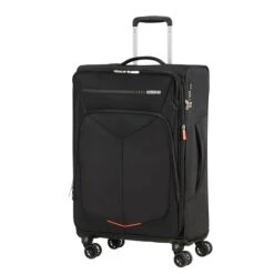 American Tourister Summerfunk Spinner 67 Expandable Black -Mode Tassen Winkel image 1129