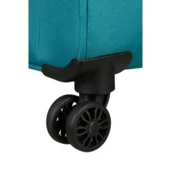 American Tourister Pulsonic Spinner 68 EXP Stone Teal -Mode Tassen Winkel image 1147