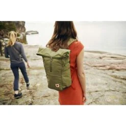 Fjallraven High Coast Foldsack 24 Patina Green -Mode Tassen Winkel image 11758