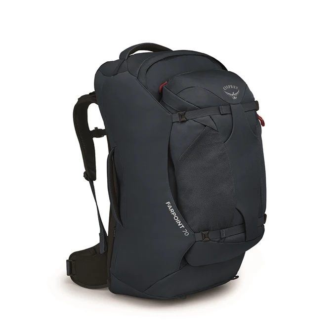 Osprey Farpoint 70 Travel Backpack Muted Space Blue 2 Osprey Farpoint 70 Travel Backpack Muted Space Blue - Afbeelding 2