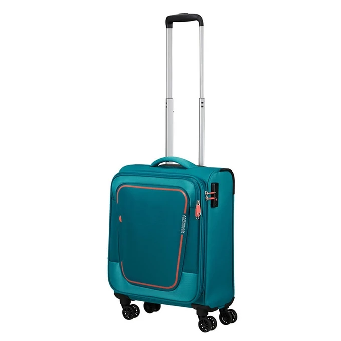 American Tourister Pulsonic Spinner 55 EXP Stone Teal 3 American Tourister Pulsonic Spinner 55 EXP Stone Teal - Afbeelding 3
