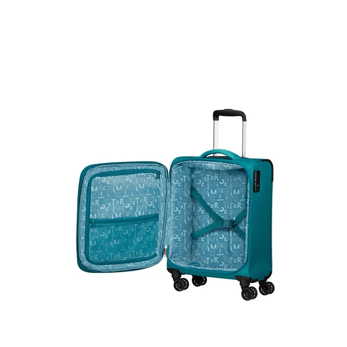 American Tourister Pulsonic Spinner 55 EXP Stone Teal 8 American Tourister Pulsonic Spinner 55 EXP Stone Teal - Afbeelding 8