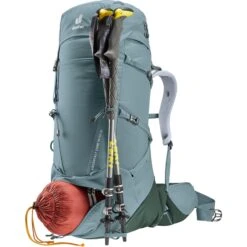 Deuter Aircontact Core 35+10 SL Backpack Shale-ivy -Mode Tassen Winkel image 12089