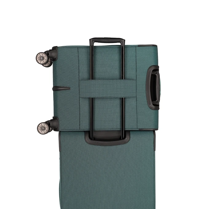 Travelite Viia 4 Wheel Trolley S Green 8 Travelite Viia 4 Wheel Trolley S Green - Afbeelding 8