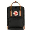 Fjallraven Kanken Rainbow Black-rainbow Pattern