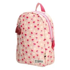 Zebra Trends Girls Rugzak Flower Hearts Roze -Mode Tassen Winkel image 12635
