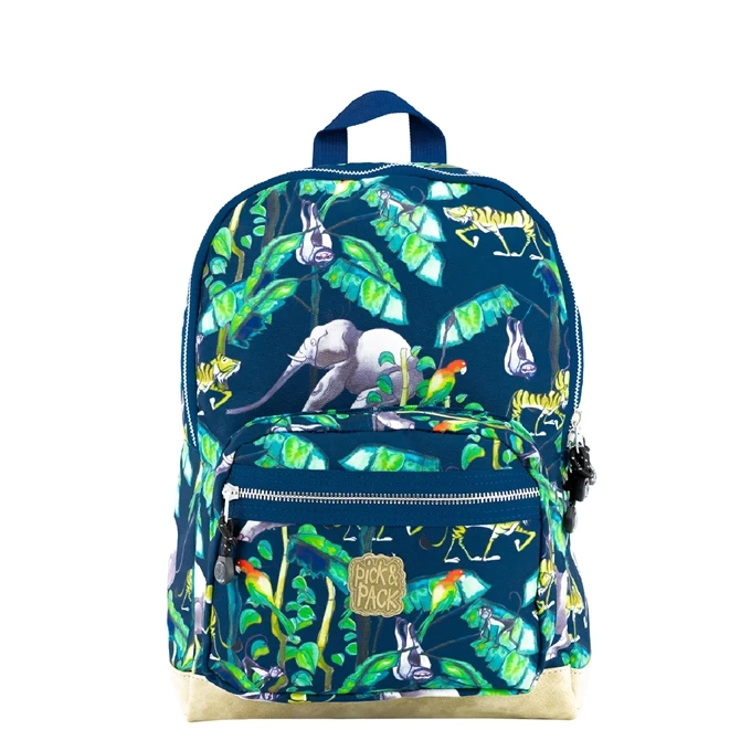 Pick & Pack Happy Jungle Backpack M Navy 1 Pick & Pack Happy Jungle Backpack M Navy
