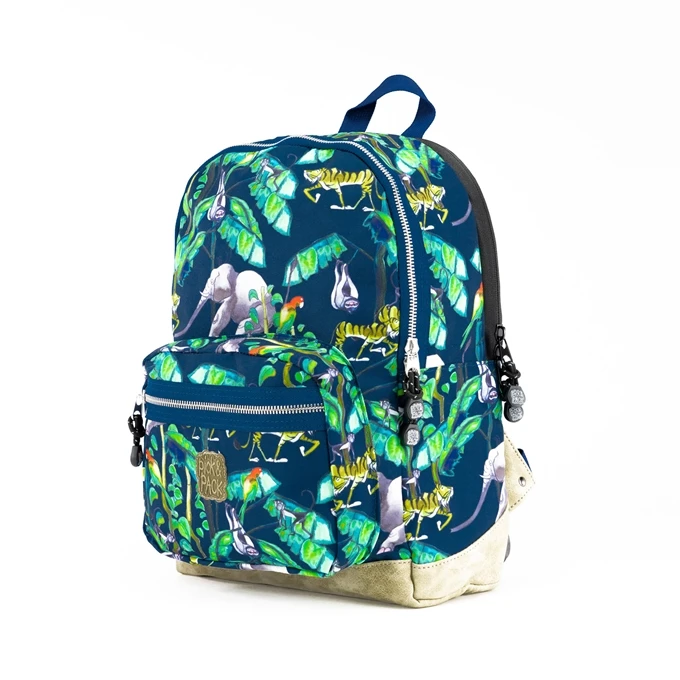 Pick & Pack Happy Jungle Backpack M Navy 2 Pick & Pack Happy Jungle Backpack M Navy - Afbeelding 2