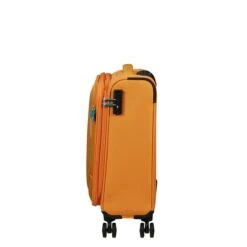 American Tourister Pulsonic Spinner 55 EXP Sunset Yellow -Mode Tassen Winkel image 1277