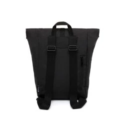 Lefrik Roll Mini Backpack Black -Mode Tassen Winkel image 12834