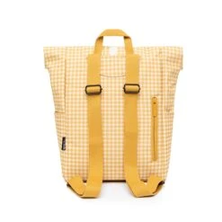 Lefrik Roll Mini Backpack Printed Vichy Mustard 7 Lefrik Roll Mini Backpack Printed Vichy Mustard -Mode Tassen Winkel image 12839