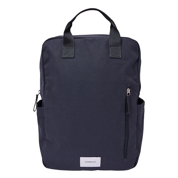 Sandqvist Knut Backpack II Navy Blue With Navy Webbing 1 Sandqvist Knut Backpack II Navy Blue With Navy Webbing