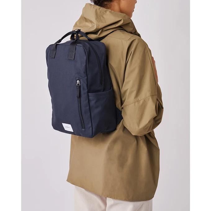 Sandqvist Knut Backpack II Navy Blue With Navy Webbing 2 Sandqvist Knut Backpack II Navy Blue With Navy Webbing - Afbeelding 2