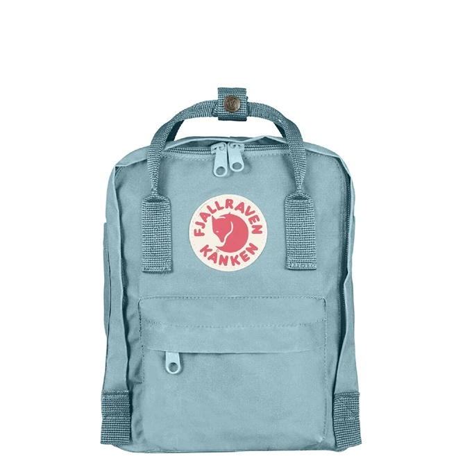 Fjallraven Kanken Mini Rugzak Sky Blue 1 Fjallraven Kanken Mini Rugzak Sky Blue