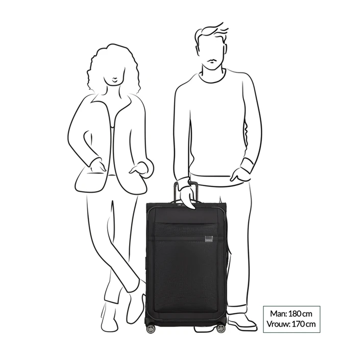 Samsonite Airea Spinner 78 Exp Black 2 Samsonite Airea Spinner 78 Exp Black - Afbeelding 2