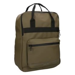 Daniel Ray Birmingham Waterafstotende Rugtas Olive Green