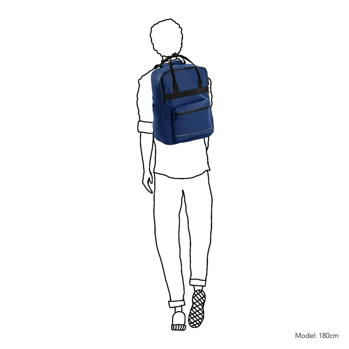 Daniel Ray Birmingham Waterafstotende Rugtas Cobalt 2 Daniel Ray Birmingham Waterafstotende Rugtas Cobalt - Afbeelding 2