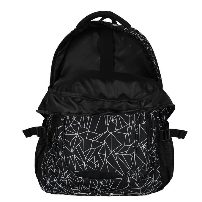 Enrico Benetti Santa Cruz 17.3" Laptop Rugtas Zwart Wit 5 Enrico Benetti Santa Cruz 17.3" Laptop Rugtas Zwart Wit - Afbeelding 5