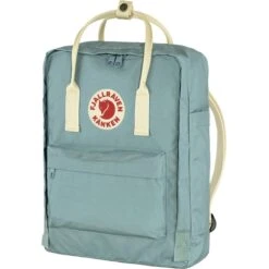 Fjallraven Kanken Rugzak Sky Blue-light Oak -Mode Tassen Winkel image 13282