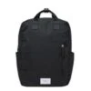Sandqvist Knut Backpack Black With Black Webbing