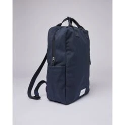 Sandqvist Knut Backpack Navy Blue With Navy Webbing 9 Sandqvist Knut Backpack Navy Blue With Navy Webbing -Mode Tassen Winkel image 13346