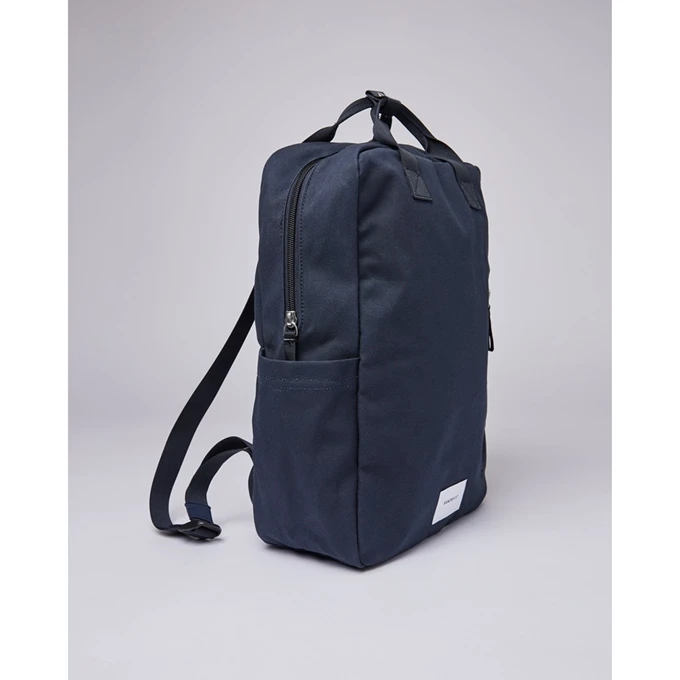 Sandqvist Knut Backpack Navy Blue With Navy Webbing 3 Sandqvist Knut Backpack Navy Blue With Navy Webbing - Afbeelding 3