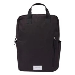 Sandqvist Knut Backpack II Black With Black Webbing