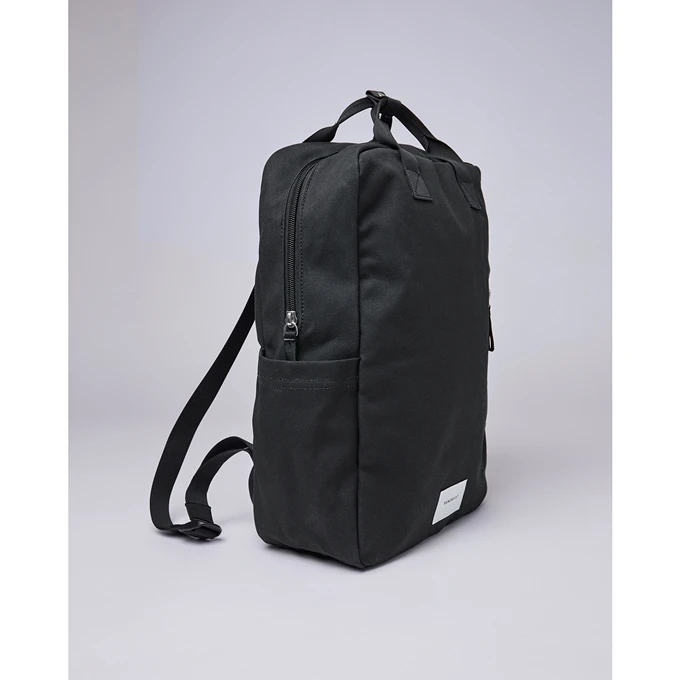 Sandqvist Knut Backpack II Black With Black Webbing 3 Sandqvist Knut Backpack II Black With Black Webbing - Afbeelding 3