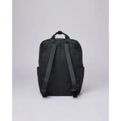 Sandqvist Knut Backpack II Black With Black Webbing 10 Sandqvist Knut Backpack II Black With Black Webbing -Mode Tassen Winkel image 13494