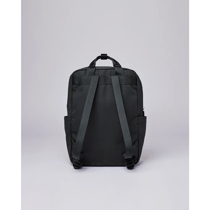 Sandqvist Knut Backpack II Black With Black Webbing 4 Sandqvist Knut Backpack II Black With Black Webbing - Afbeelding 4