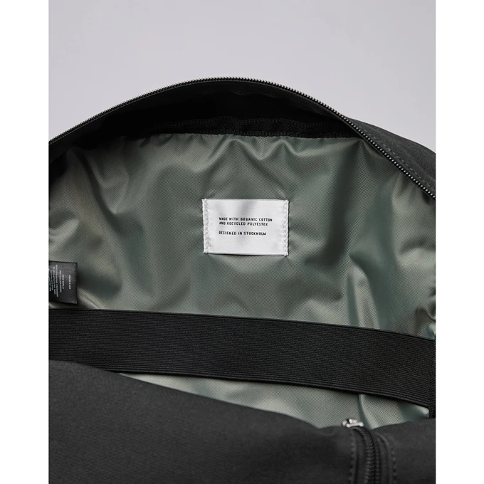 Sandqvist Knut Backpack II Black With Black Webbing 5 Sandqvist Knut Backpack II Black With Black Webbing - Afbeelding 5